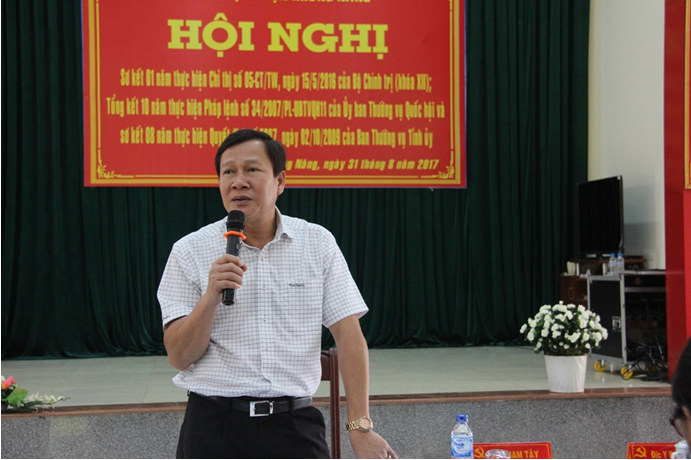 Huyện ủy Krông Năng tổ chức hội nghị sơ kết các chỉ thị, quyết định và pháp lệnh của TW, Tỉnh.